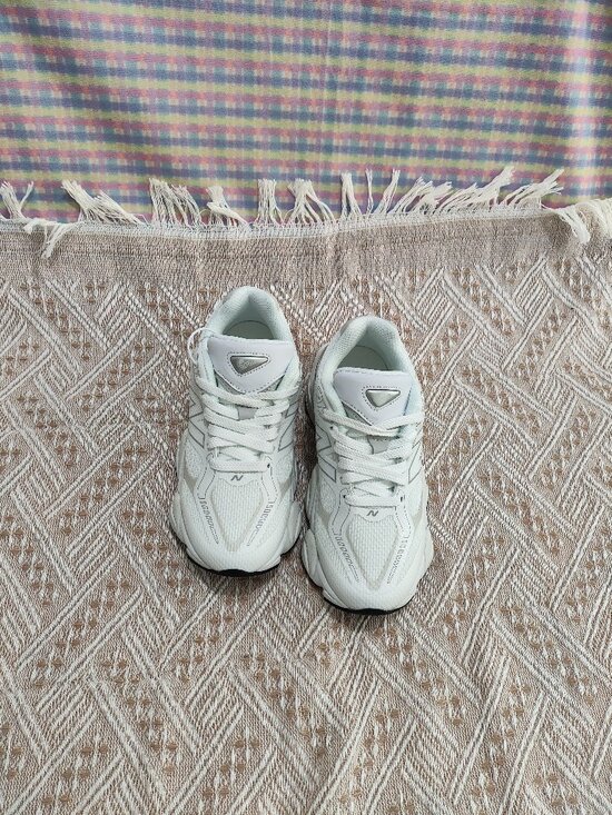 New Balance Shoes - New Balance 9060 Off-White Retro Chunky Sneakers